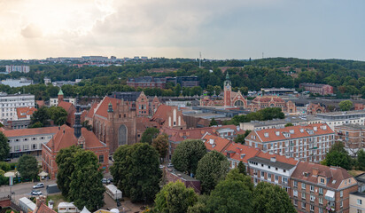 Wall Mural - North Gdansk Landmarks