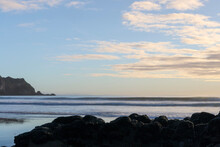 Sunrise At Taylors Mistake Beach New Zealand