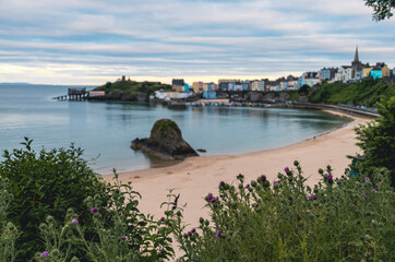 Wall Mural - view of tenby