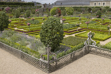 Sticker - Jardin potager à la française du château de Villandry