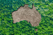 Sustainable habitat Map of Australia