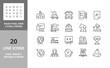 education icons 64px and 256px editable vector set 1/2