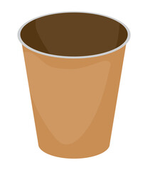 Sticker - eco paper cup mockup