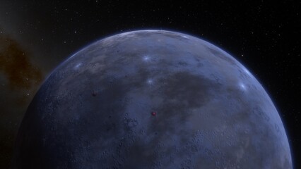 planets and galaxy, science fiction wallpaper. beauty of deep space. billions of galaxy in the unive