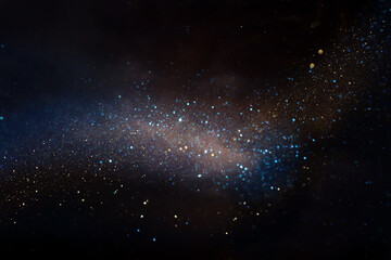 Wall Mural - Abstract image of star light and universe