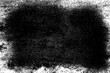 canvas print picture - Grunge Black And White Urban Texture Template. Dark Messy Dust Overlay Distress Background