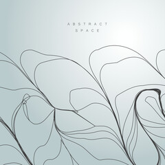 Fototapete - Vector background texture abstract. Geometric graphic design. Grid concept. Lines element motion. Creative wavy decorative elements