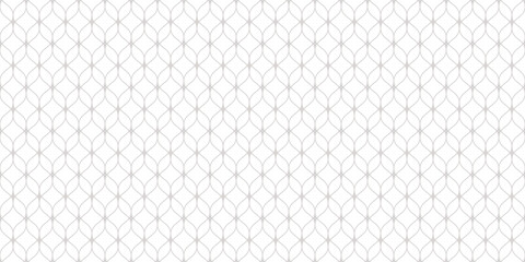 Wall Mural - vector seamless pattern in oriental style. subtle abstract graphic background with thin wavy lines, 
