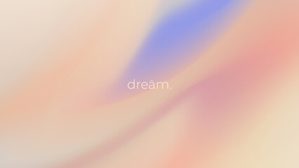Wall Mural - holographic soft mesh background. trendy wallpaper with blurred shapes for poster, website, advertis