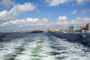 Sticker - Vladivostok from the sea