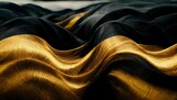 Fototapeta  - Black and gold background