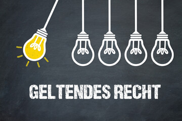 Poster - geltendes Recht	