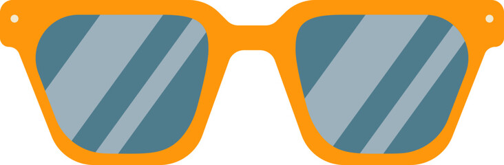 Canvas Print - Sunglasses eye wear icon. Vector illustration