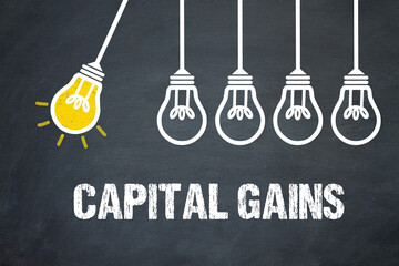 Wall Mural - Capital Gains	