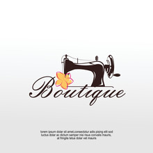 Tailor Boutique Logo Design Idea