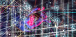 © vegefox.com - Neural network 3D illustration. Big data and cybersecurity