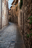 Fototapeta Uliczki - Assisi, a journey through history and religion.