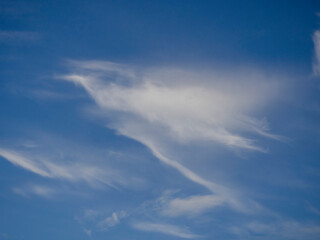 Wall Mural - Image of the sky, clouds. Natural background