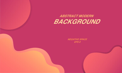 Wall Mural - Abstrack Modern Background with Negative Space
