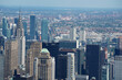 new york city aerial panorama from hudson yards terrace