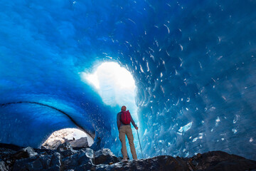 Canvas Print - Ice grotto