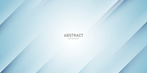Wall Mural - Modern Abstract Background with Diagonal Lines Blue White Gradient Color
