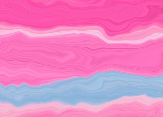 Wall Mural - Pastel pink and blue abstract wavy background.