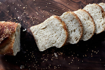 Wall Mural - sliced wholegrain loaf