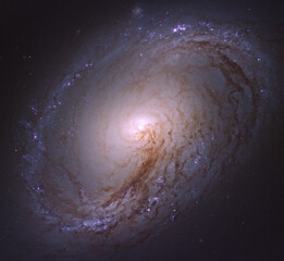 Wall Mural - spiral galaxy m96, ncg 3368 in leo. elements of this picture furnished by nasa