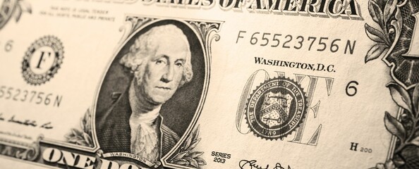 Wall Mural - Close up of  Us Dollars