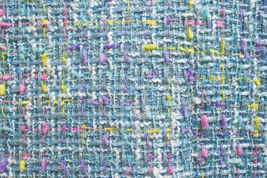 Fabric tweed texture, background.  
Tweed real fabric texture seamless pattern. 