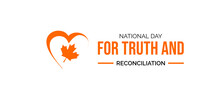 National Day For Truth And Reconciliation. Every Child Matters. Holiday Concept. Template For Background, Banner, Card, Poster, T-shirt With Text Inscription