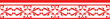 © Phoebe Yu - Red Chinese style tracery traditional pattern border frame