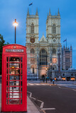 Fototapeta Londyn - city phone box