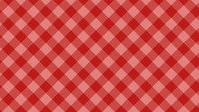 Aesthetic Red Diagonal Gingham, Checkers, Plaid, Checkerboard Wallpaper Illustration, Perfect For Wallpaper, Backdrop, Background, Banner, Cover