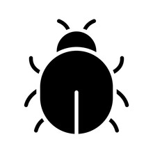 Insect  Icon. Bug Sign  Vector Illustration