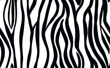 Abstract modern zebra seamless pattern. Animals trendy background. Beige decorative vector stock illustration for print, card, postcard, fabric, textile. Modern ornament of stylized skin