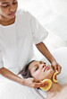 © Matthew Wakem - Sri Lankan Woman Receiving a Facial at a Spa, Dambulla, Sri Lanka.