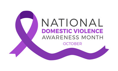 national domestic violence awareness month is observed every year in october. domestic violence awar
