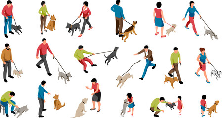 Wall Mural - Dog Lovers Show Set