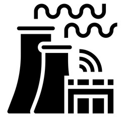 Sticker - smart grid icon