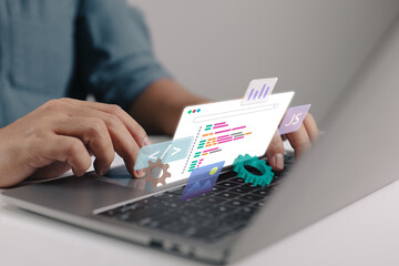 Aufkleber - Coding, programming, and creating website dashboards. assistance with technology and website upkeep