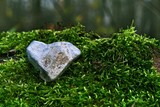 Fototapeta Kamienie - Kamień w kształcie serca