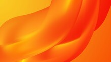 Abstract Orange Background With Random Textures And Shapes