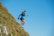 © pierluigipalazzi - Woman running in the mountains