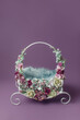 Newborn baby photography basket. Background for newborn baby. Background for newborn photograhper