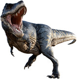 Fototapeta  - Tyrannosaurus from the Cretaceous era 3D illustration	