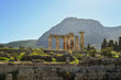 Temple of Apollo with Acrocorinth fortress