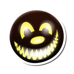 Sticker - Halloween Pumpkin Sticker