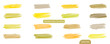 © velmunis - watercolour brushes stroke set in mixture of colors, set of strokes, set of markers,vector brushes, Brush set for your creative project and design, Watercolor set for digital art and painting